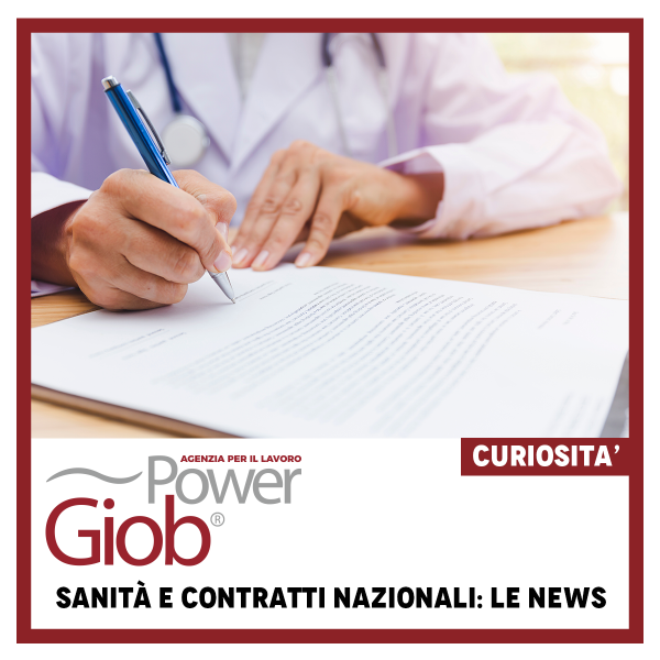SANITà€ E CONTRATTI NAZIONALI: LE NEWS