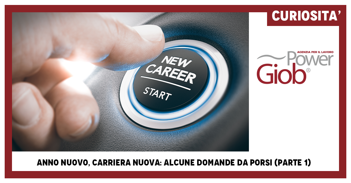 ANNO NUOVO, CARRIERA NUOVA: ALCUNE DOMANDE DA PORSI (PARTE 1)