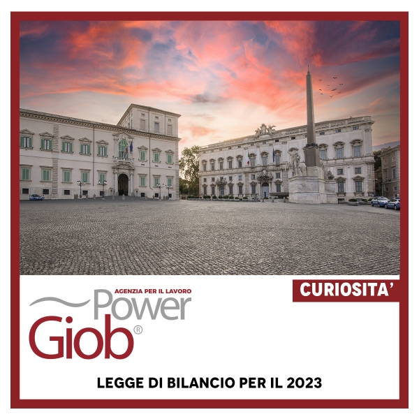 La Legge di Bilancio per il 2023