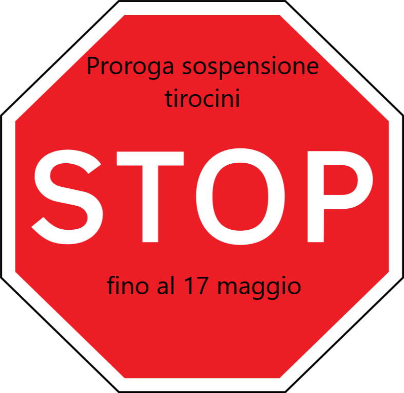 Proroga sospensione tirocini - Covid 19