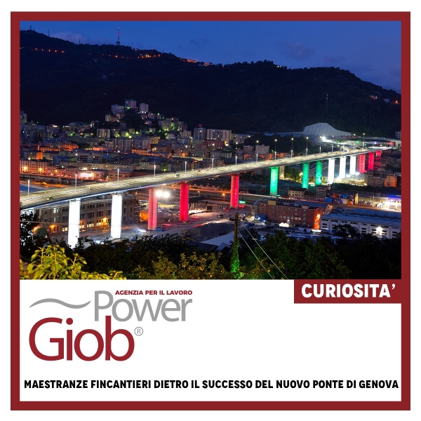 MAESTRANZE FINCANTIERI DIETRO IL SUCCESSO DEL NUOVO PONTE DI GENOVA