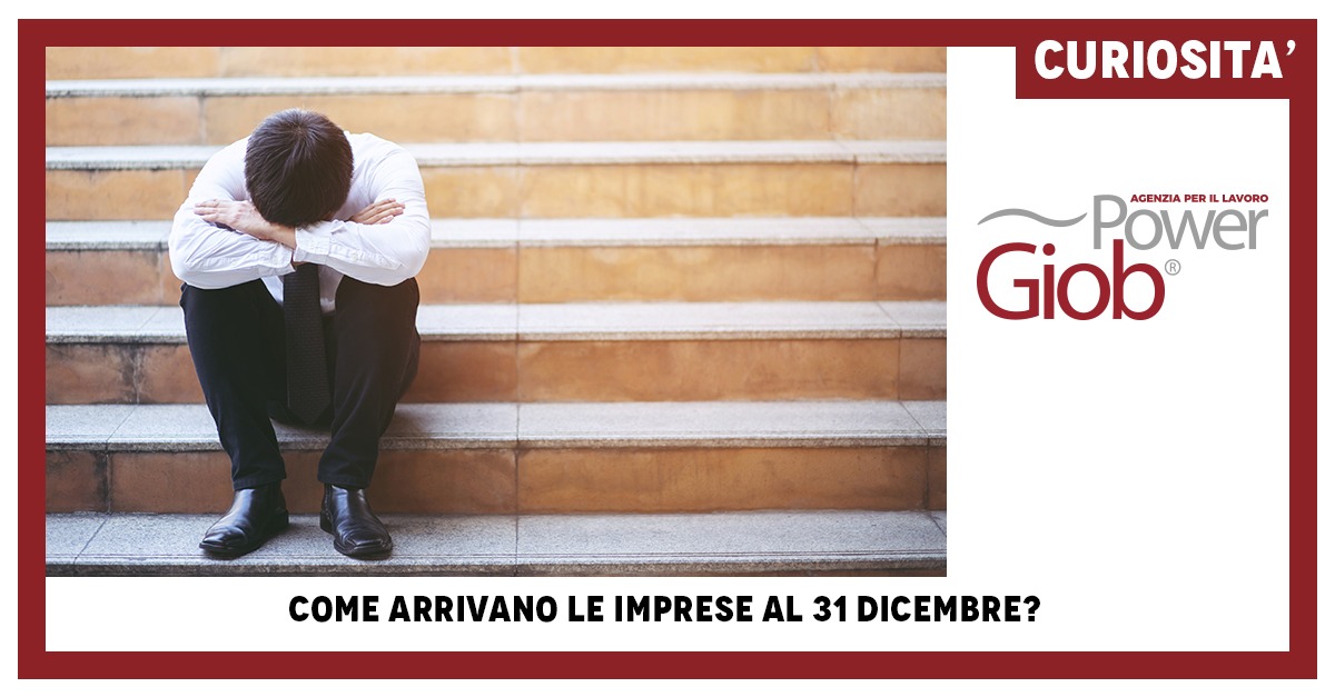 Come arrivano le imprese al 31 dicembre?
