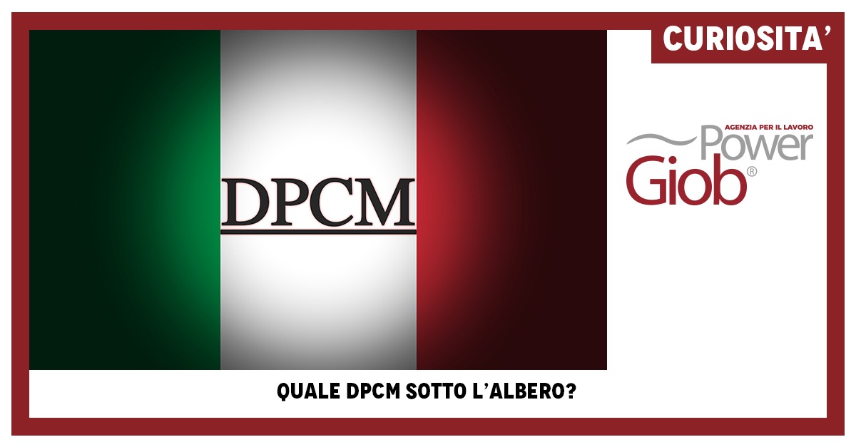 QUALE DPCM SOTTO L'ALBERO?