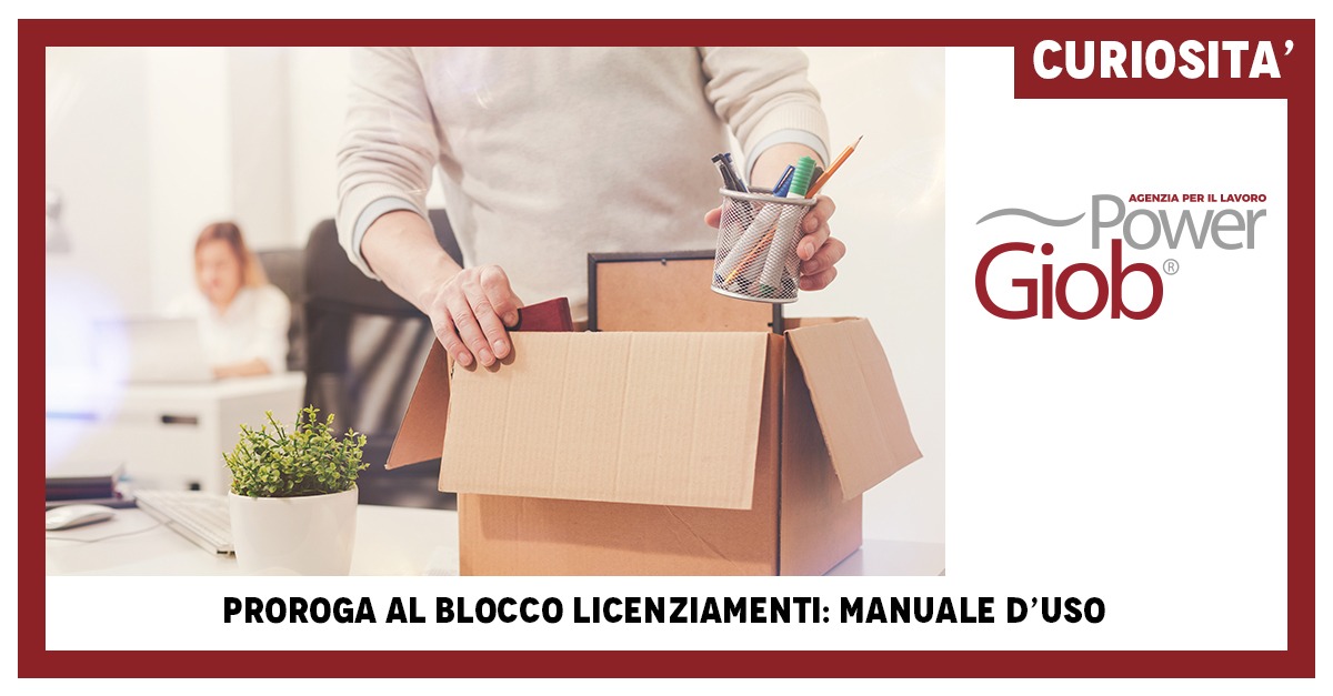 PROROGA AL BLOCCO LICENZIAMENTI: MANUALE D'USO
