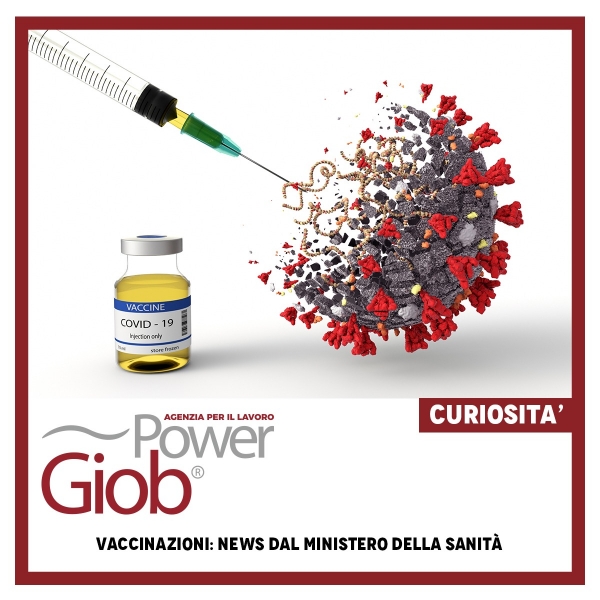 VACCINAZIONI: NEWS DAL MINISTERO DELLA SANITà€ 
