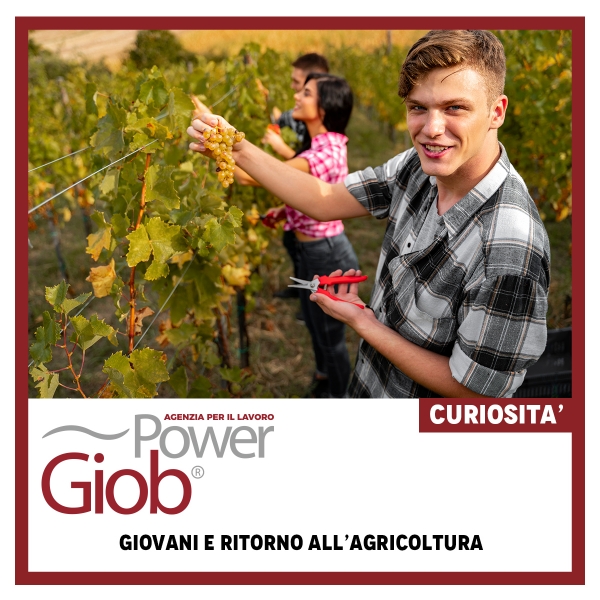 GIOVANI E RITORNO ALL'AGRICOLTURA