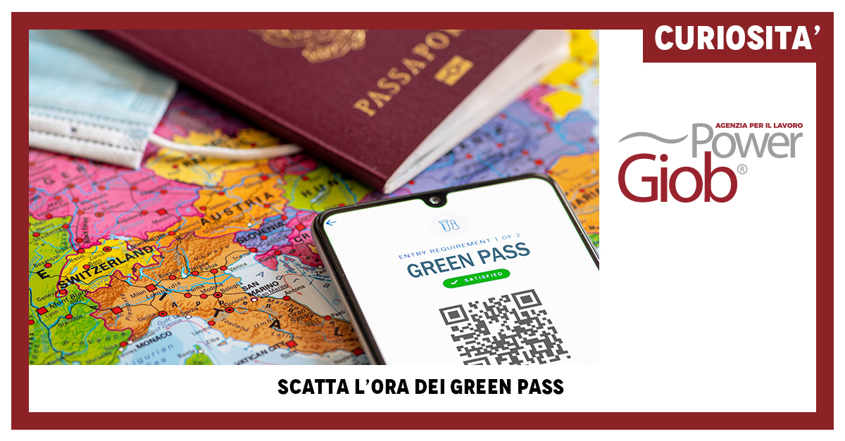 SCATTA L'ORA DEI GREEN PASS
